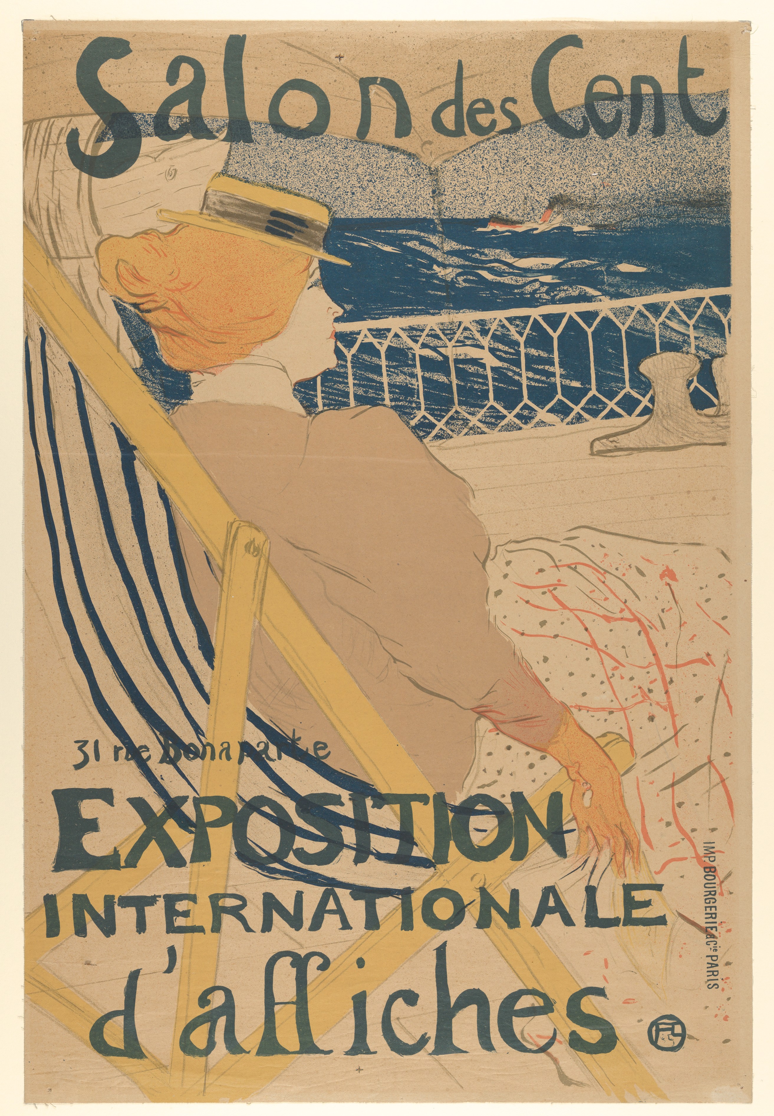 Salon des Cent Exposition Poster