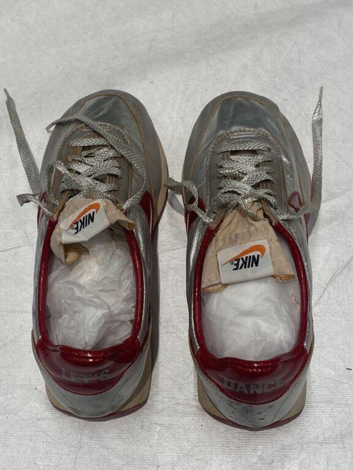 Vintage Silver Nike Sneakers