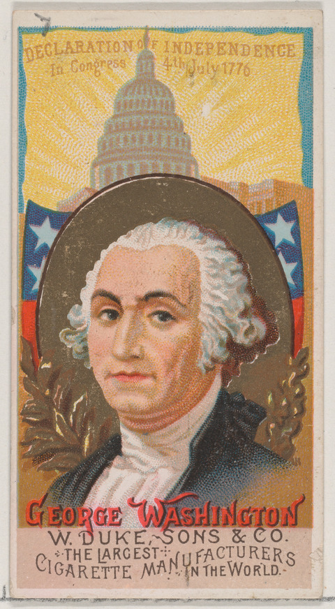 George Washington Vintage Cigarette Card