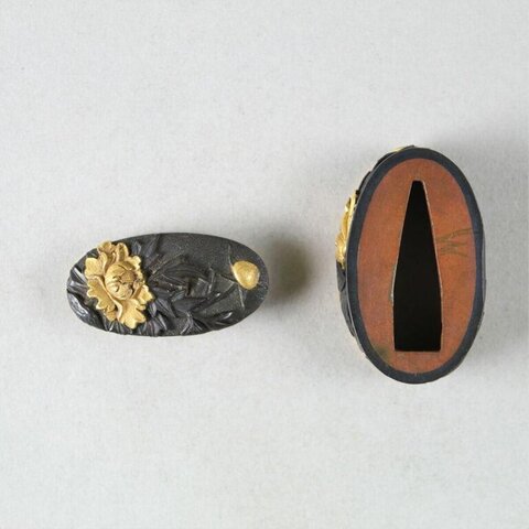 Carved Japanese Sword Fittings