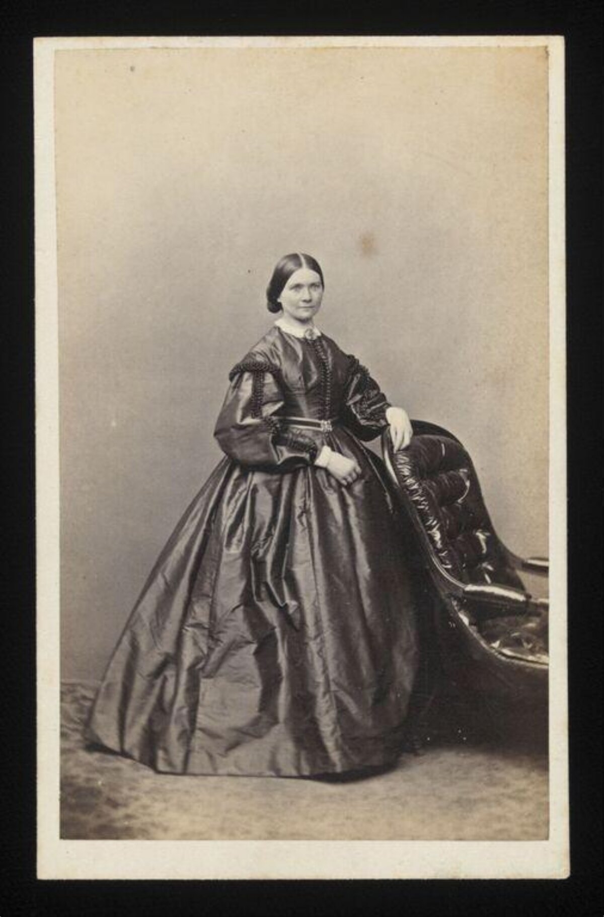Victorian Woman Full Length Portrait