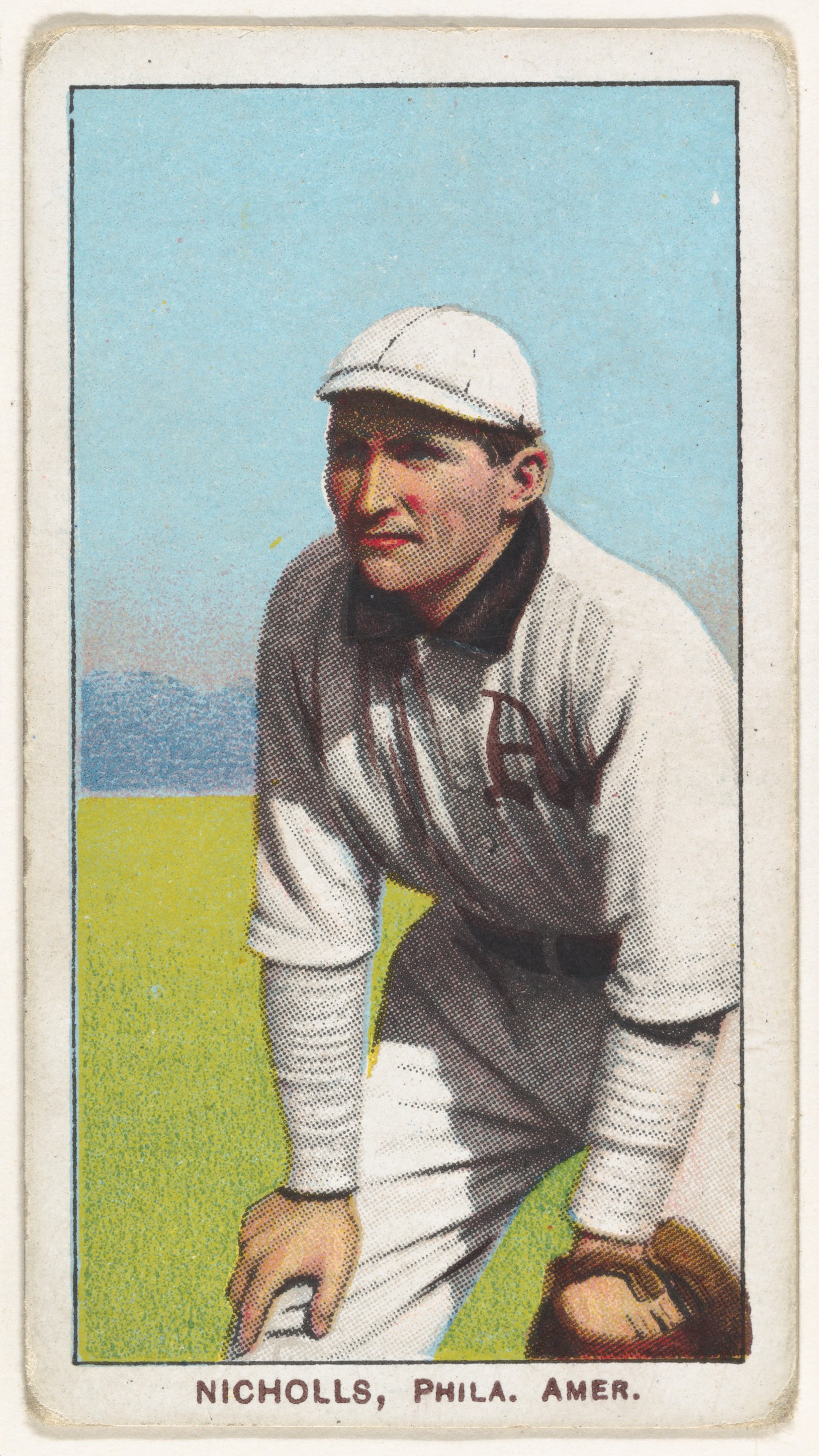Vintage Nicholls Philadelphia Baseball Card