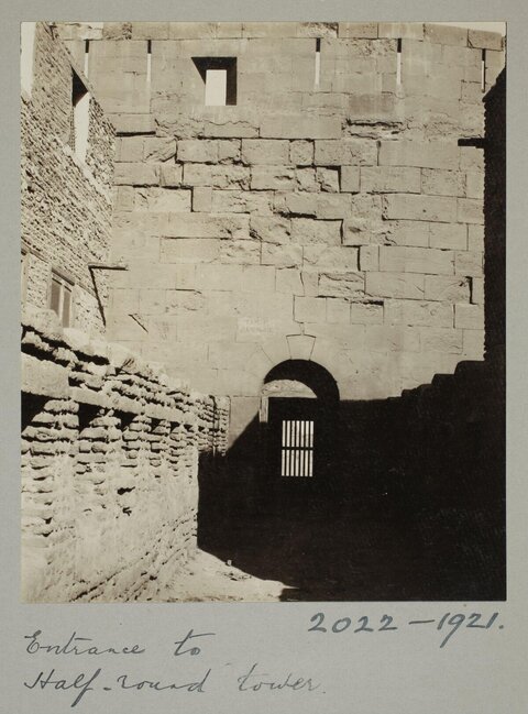 Entrance to Half-round Tower