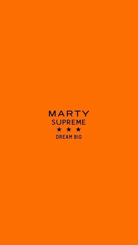 Marty Supreme Dream Big Minimal Graphic
