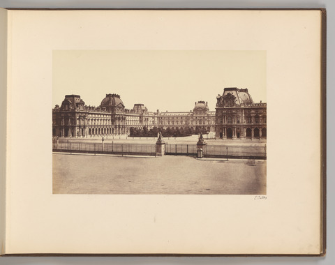 Louvre Palace Exterior View