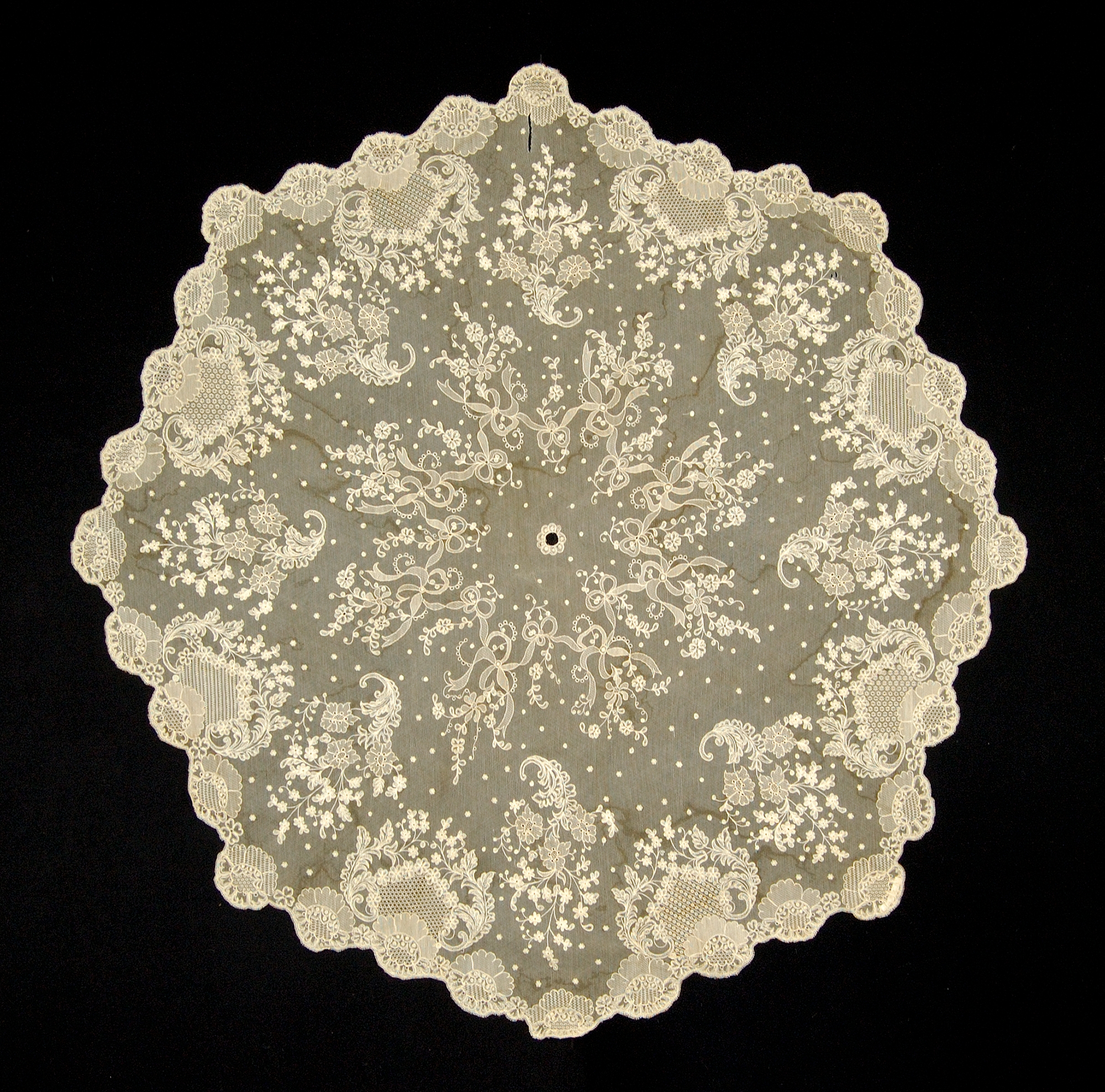 Vintage Round Handmade Lace Doily