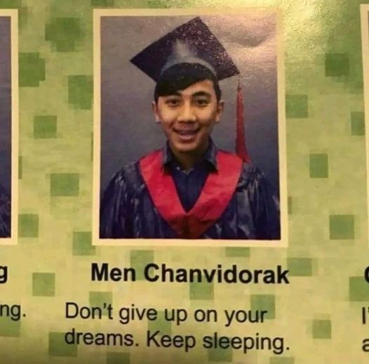 Funny Graduation Yearbook Quote