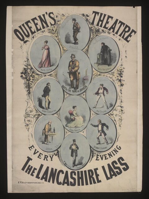 The Lancashire Lass Theatre Poster