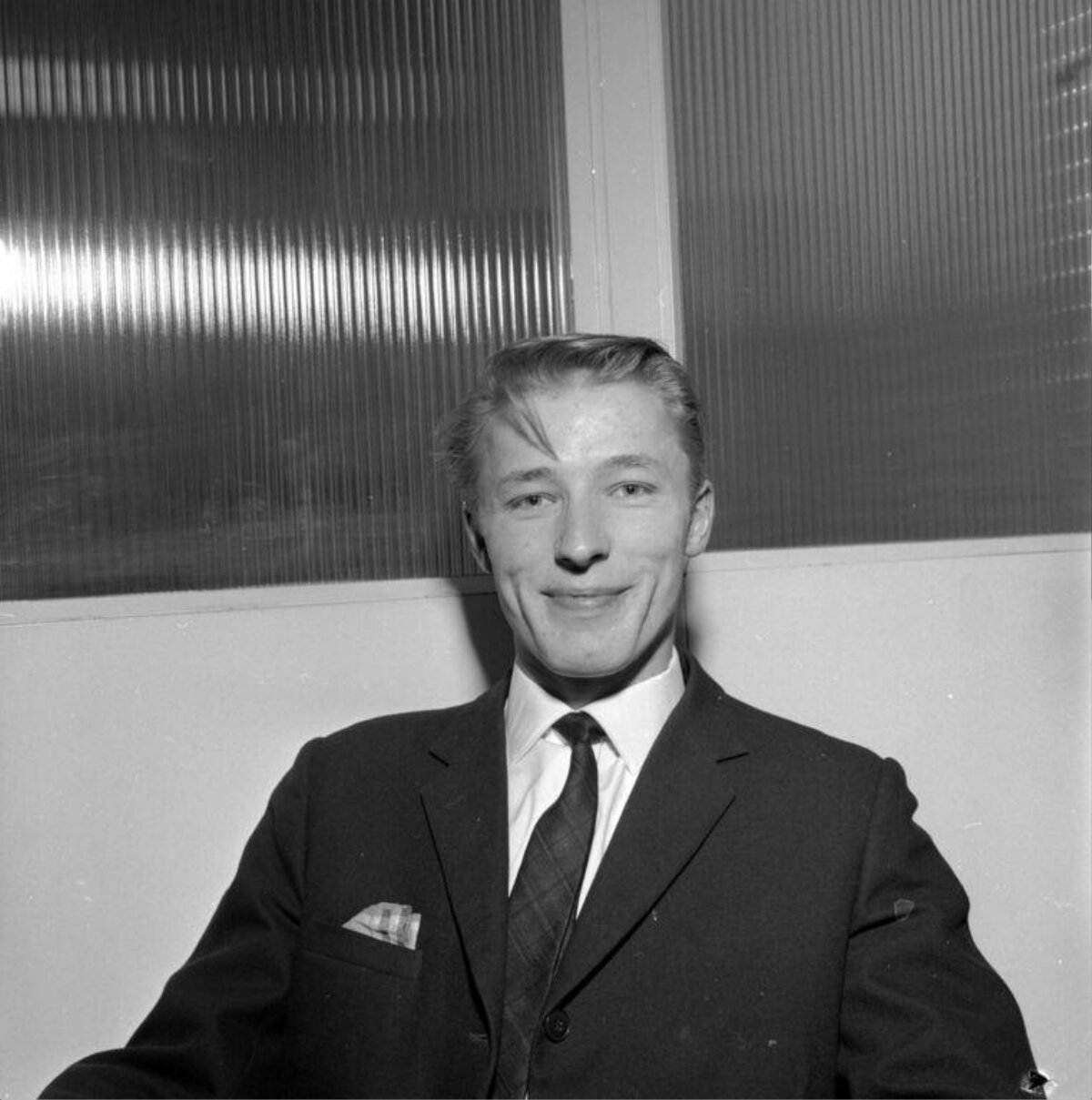 Young Man in Formal Suit Portrait
