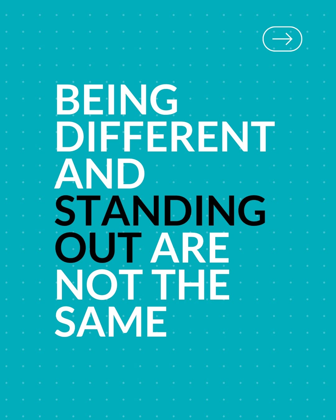 Motivational Quote on Being Different