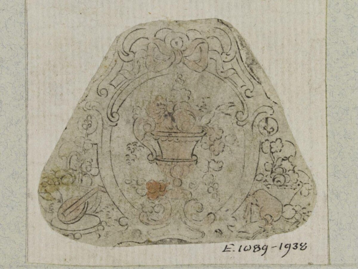 Decorative Ornament Design Sketch