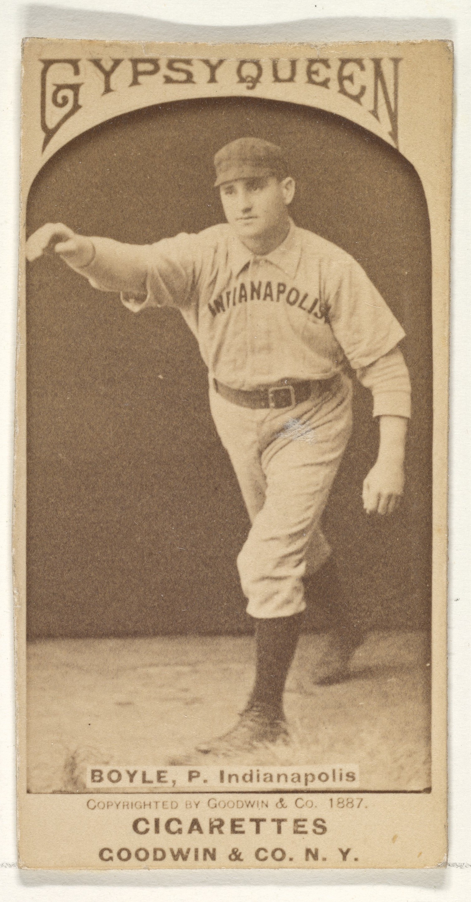 1887 Gypsy Queen Baseball Card