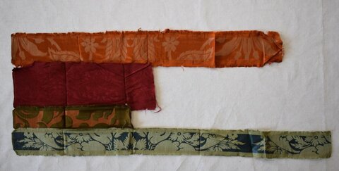 Vintage Patterned Fabric Scraps