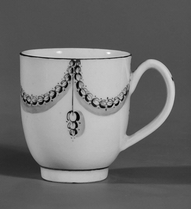 Hand-Decorated Porcelain Mug