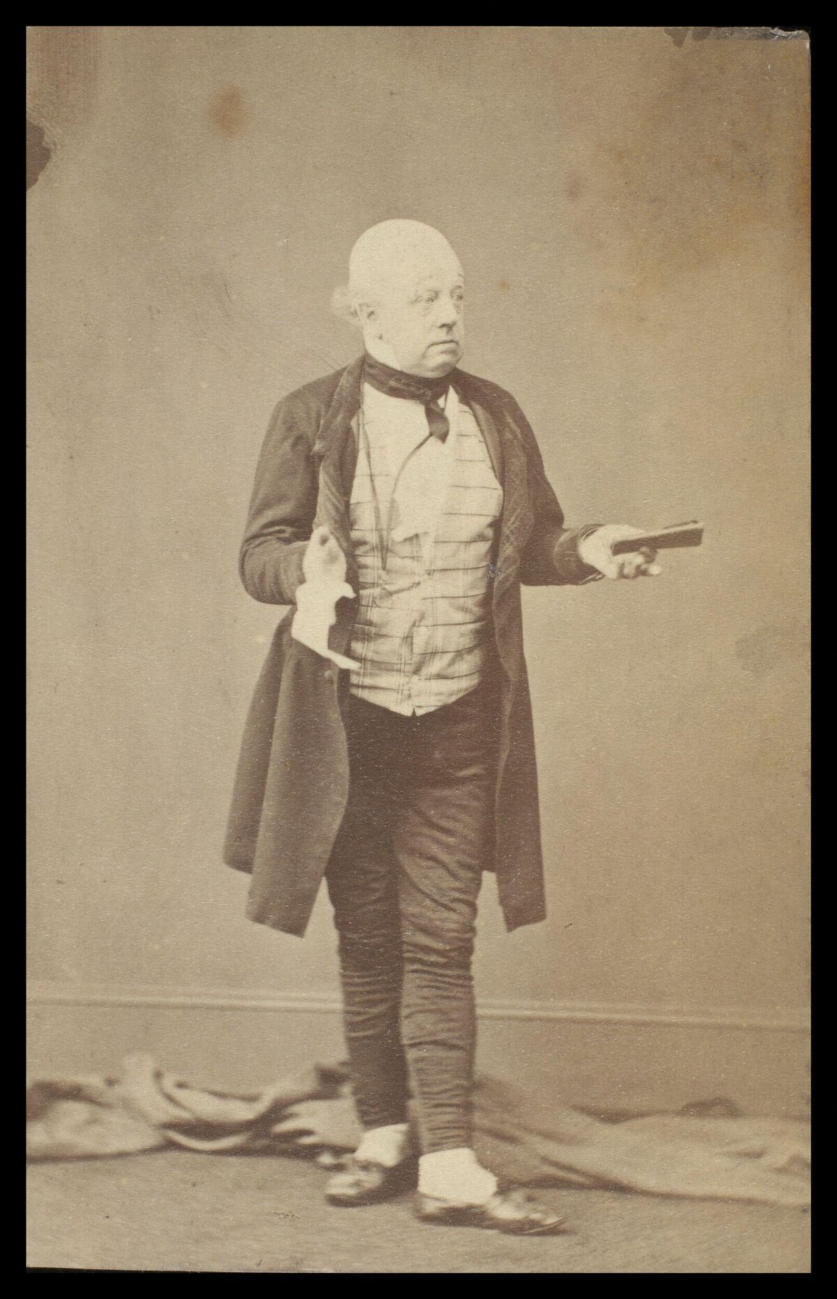 Full-Length Portrait of 19th Century Gentleman