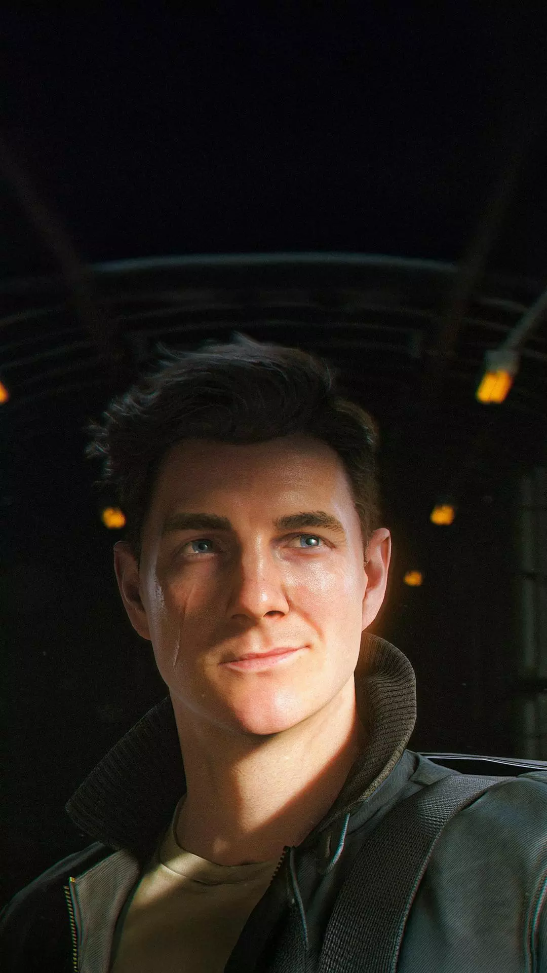 3D Rendered Male Character Portrait