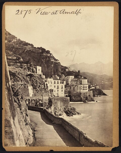 Vintage View at Amalfi