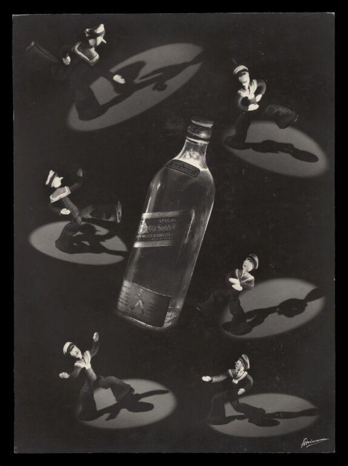 Vintage Old Scotch Whisky Advertisement