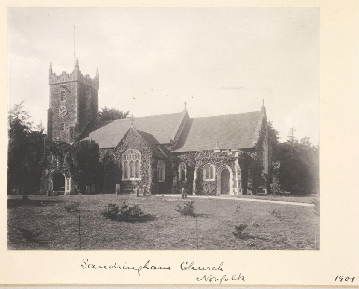 Sandringham Church Norfolk 1901