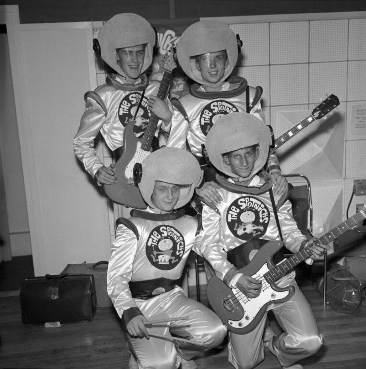 The Spotnicks Band in Space Outfits
