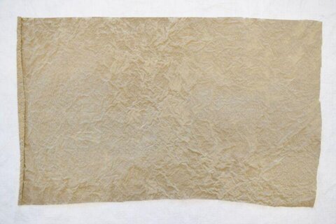 Crumpled Beige Craft Paper