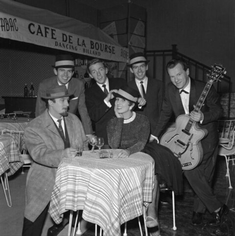 Jazz Band at Cafe de la Bourse