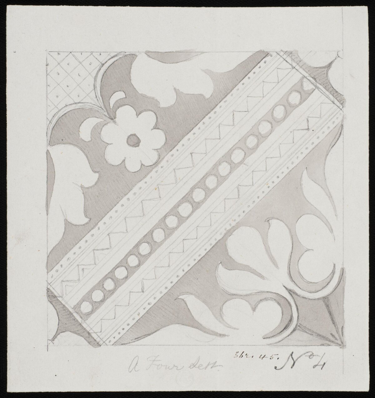Ornamental Decorative Pattern Sketch