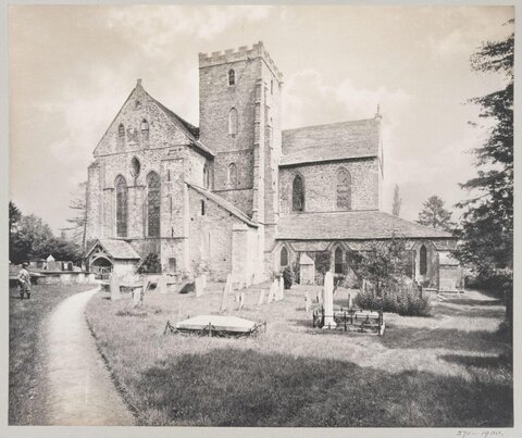 1900 Stone Church and Graveyard