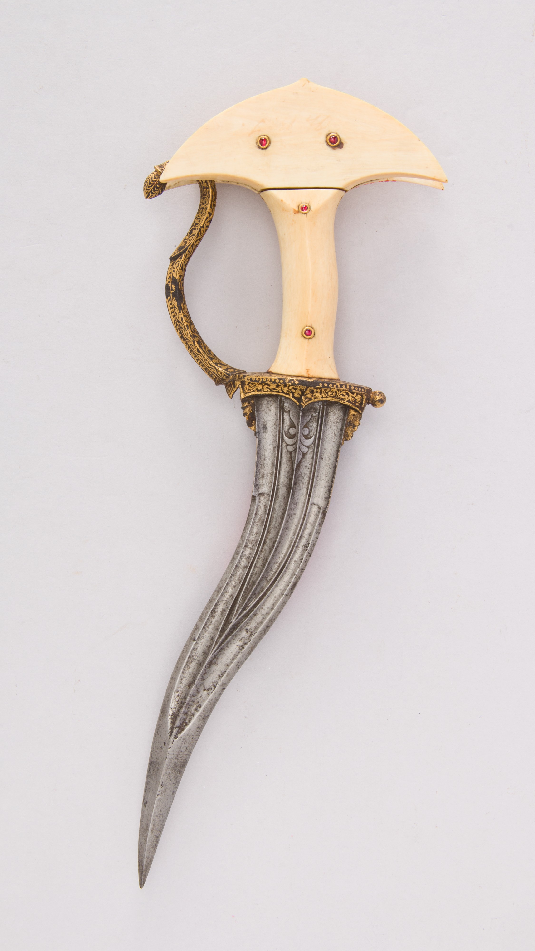 Antique Ornate Gem Inlaid Dagger