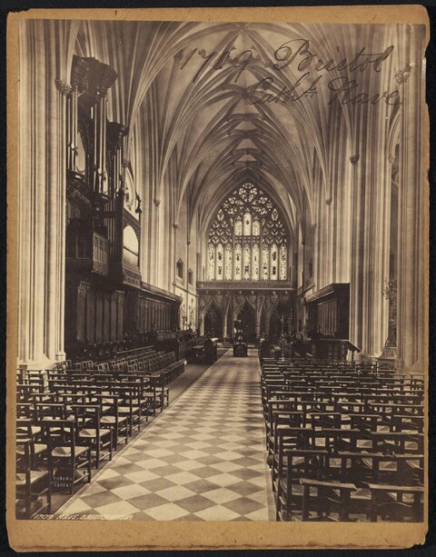 Bristol Cathedral Nave Interior