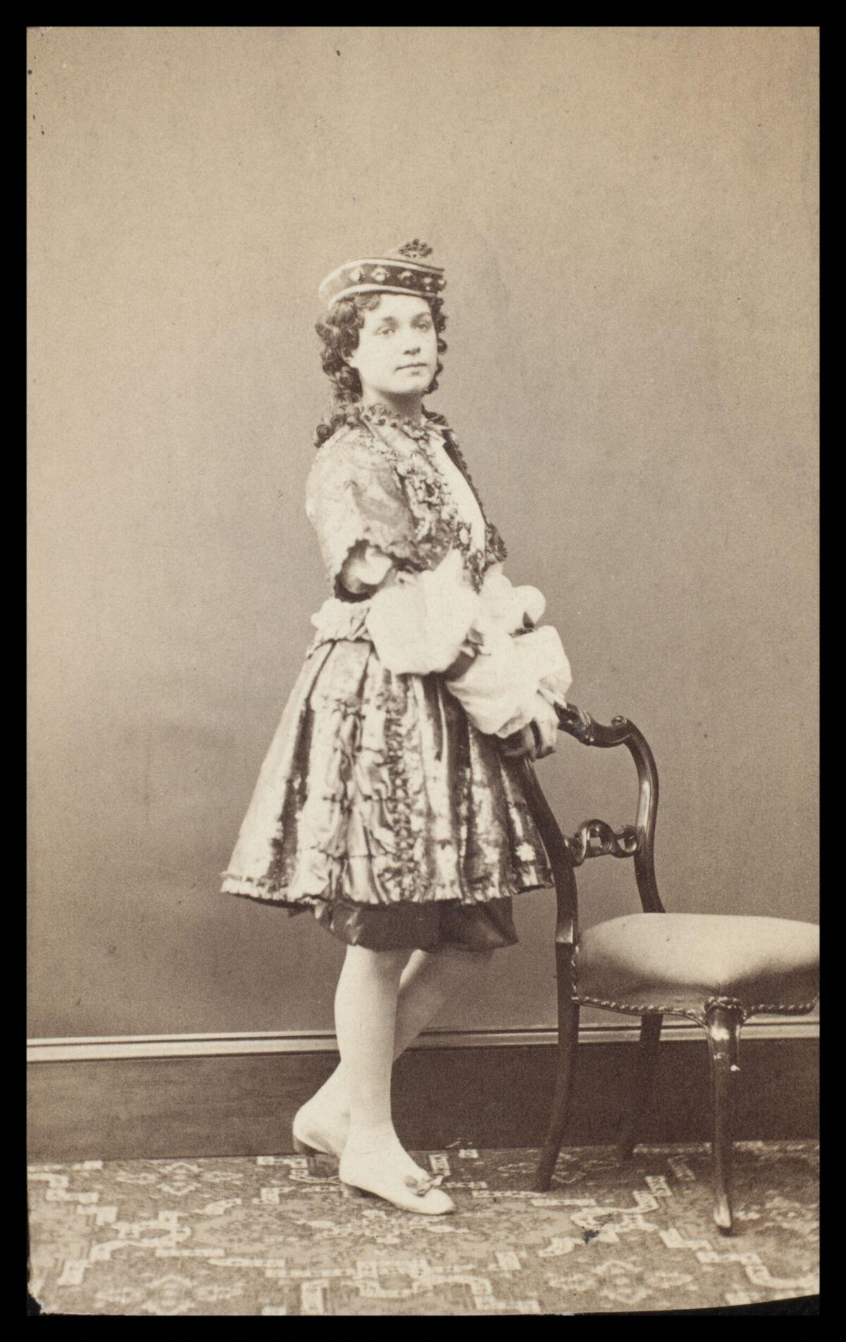19th Century Stage Performer Portrait