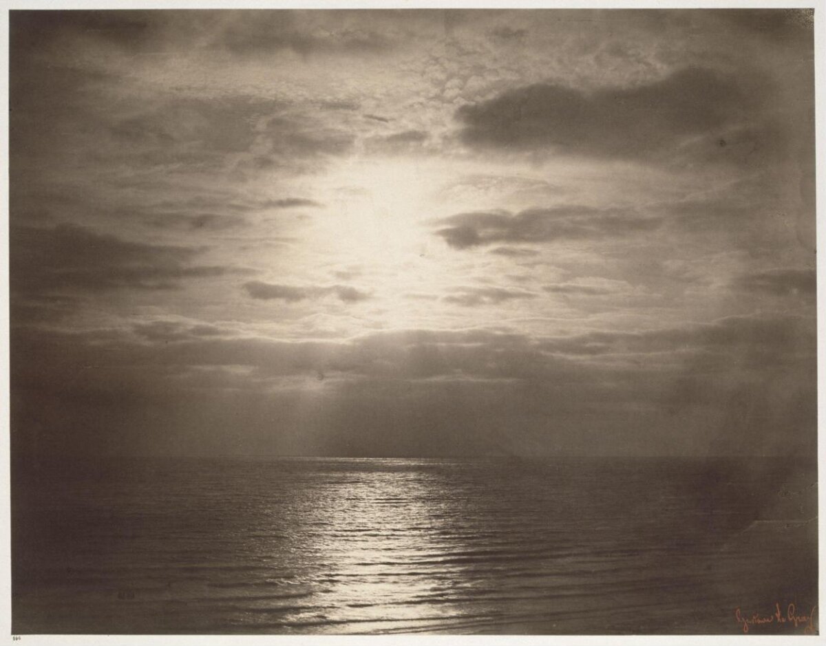 Sunset Over Calm Sea