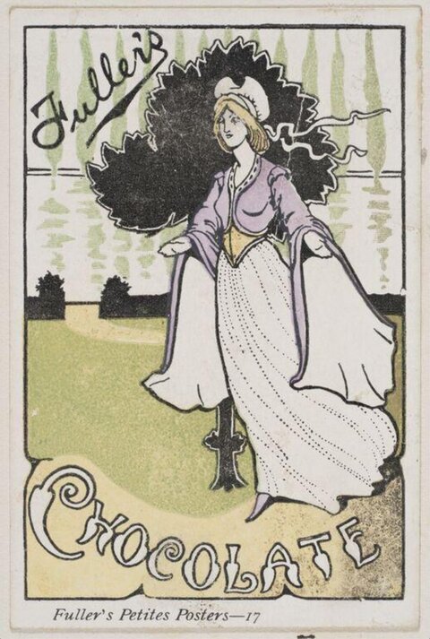 Fuller's Chocolate Vintage Ad Poster