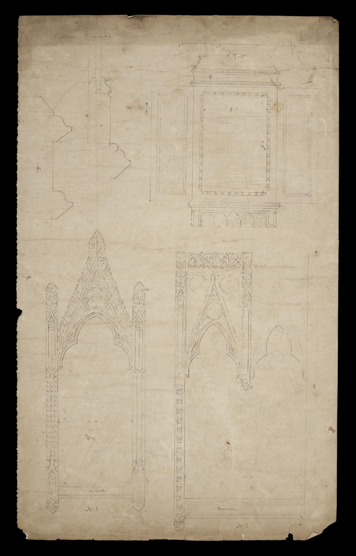 Historical Architectural Design Sketches