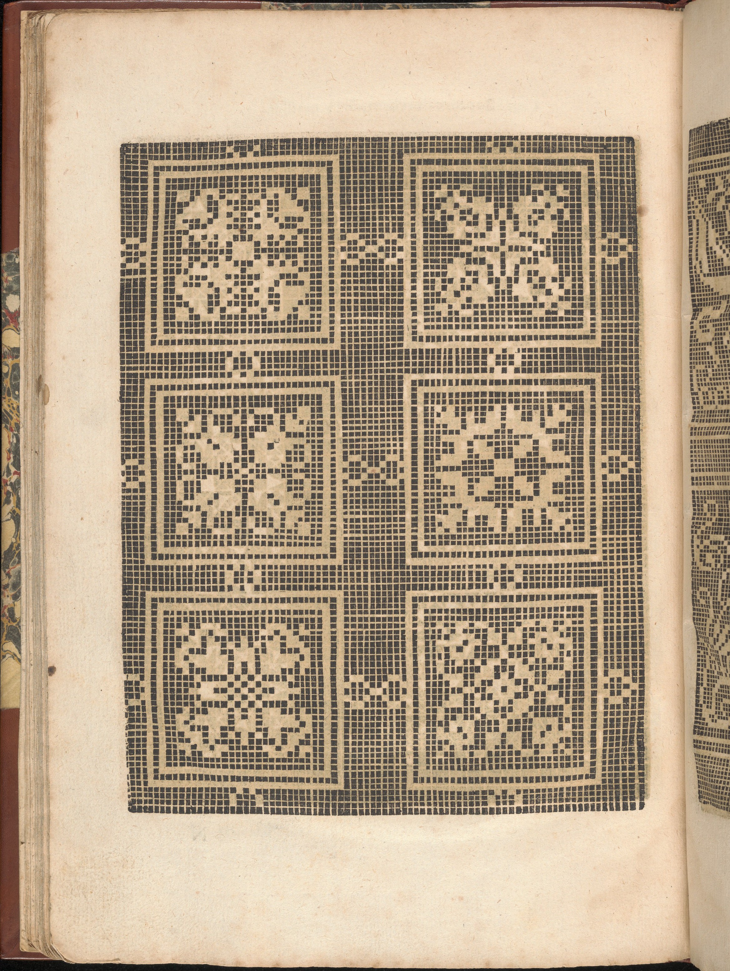 Antique Cross-Stitch Pattern Page