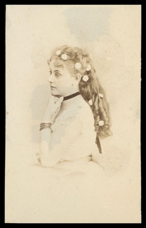 Vintage Portrait of Victorian Woman