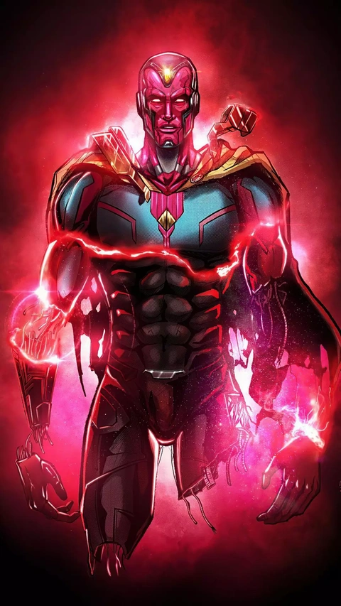 Comic Art of Marvel Vision