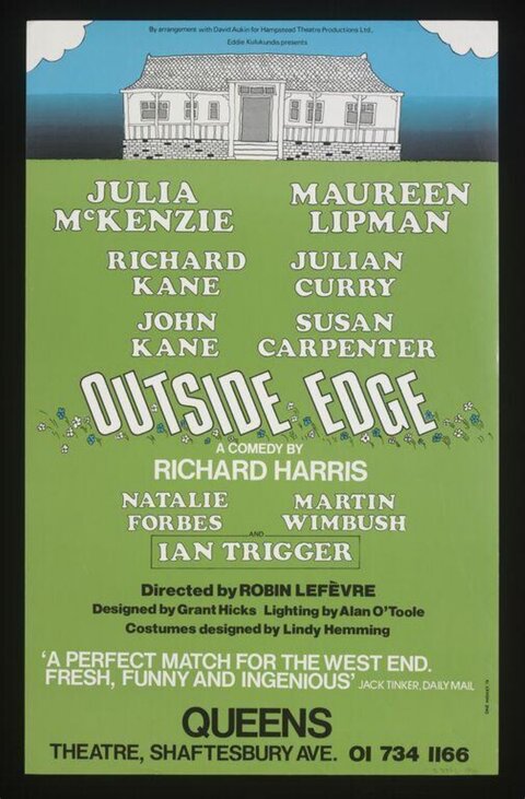 Outside Edge Theatre Play Poster
