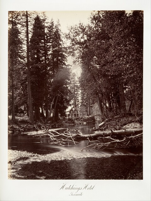 Hutchings Hotel Yosemite Riverside View