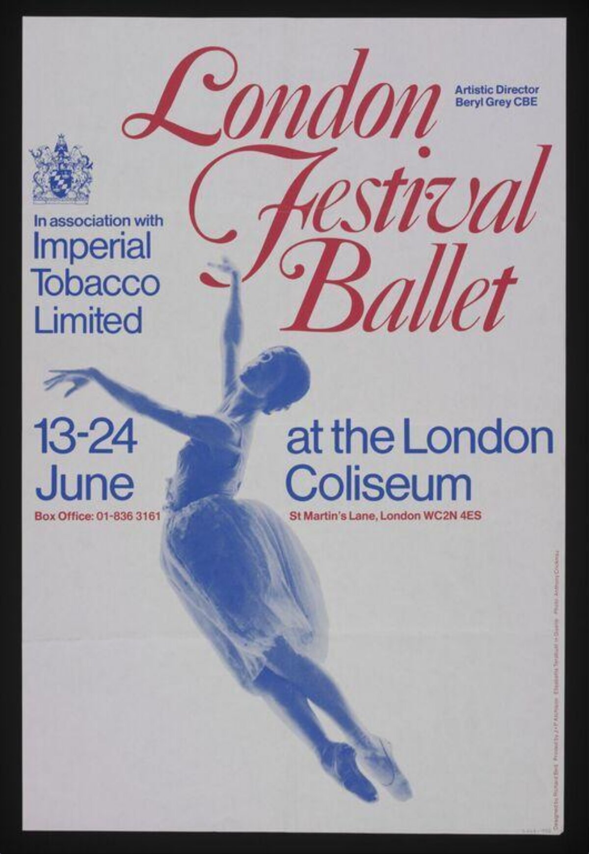 London Festival Ballet Event Poster