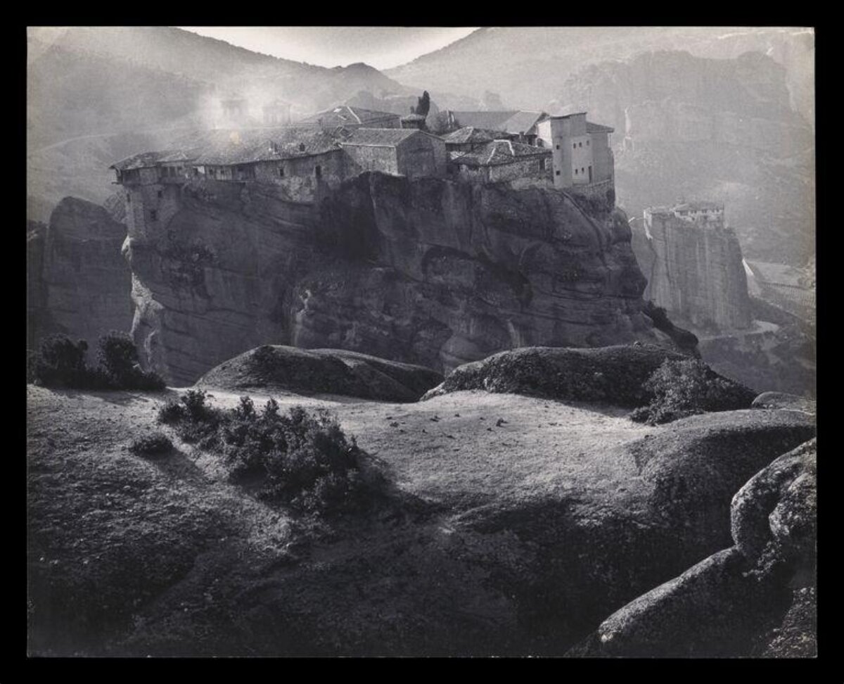 Monastery Built on Cliff Top