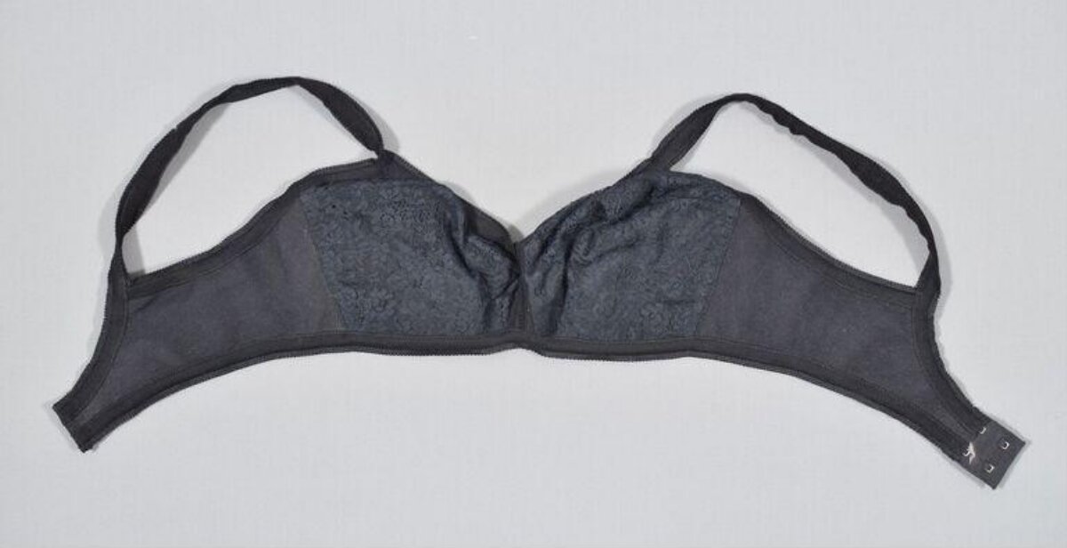Black Lace Bra