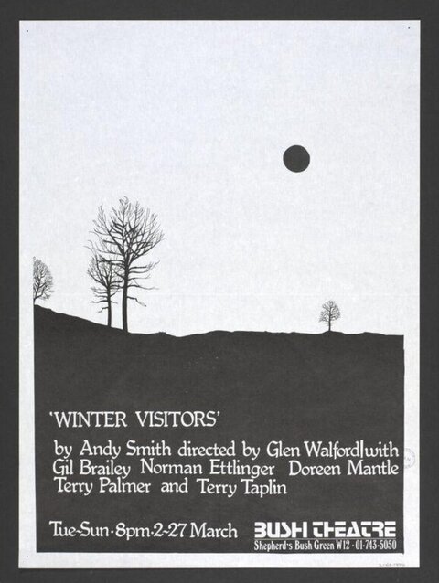 Winter Visitors Play Poster