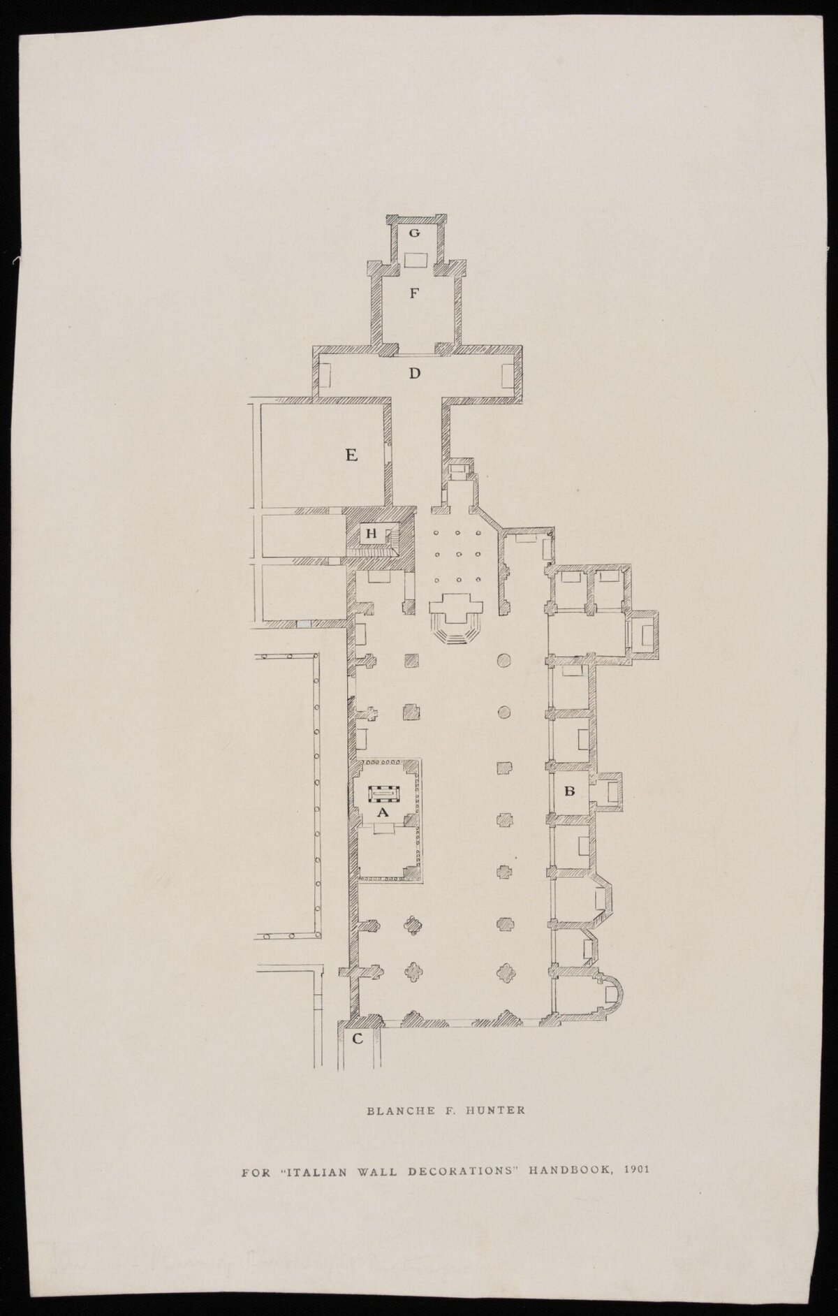 1901 Architectural Floor Plan