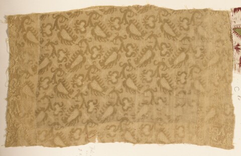 Antique Patterned Textile Fragment