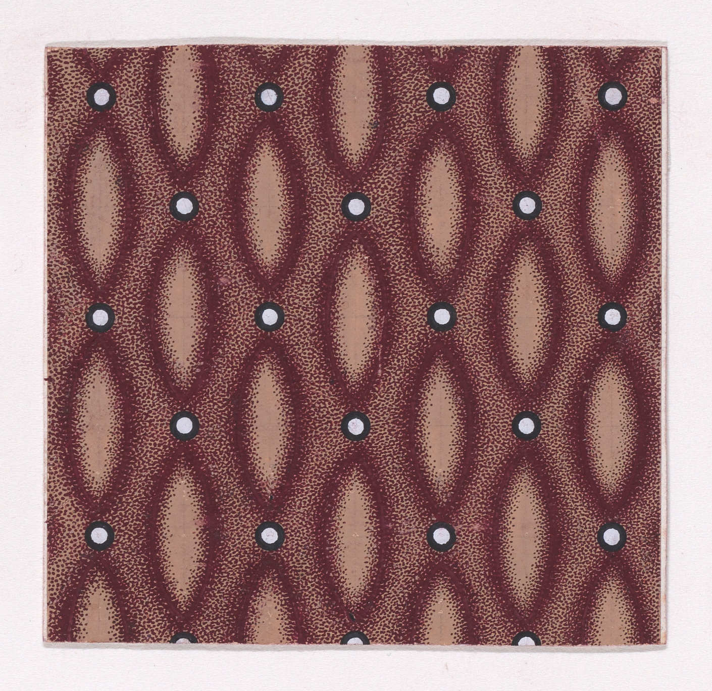 Vintage Geometric Textile Pattern