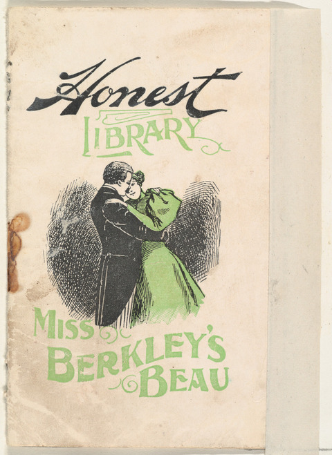 Miss Berkley's Beau Vintage Book Cover