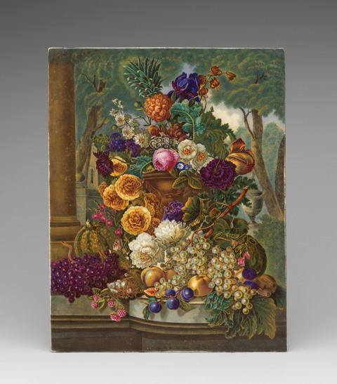 Still Life of Flowers and Fruits