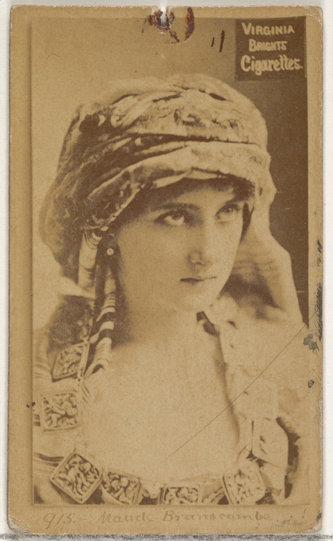 Maude Branscombe Vintage Cigarette Card