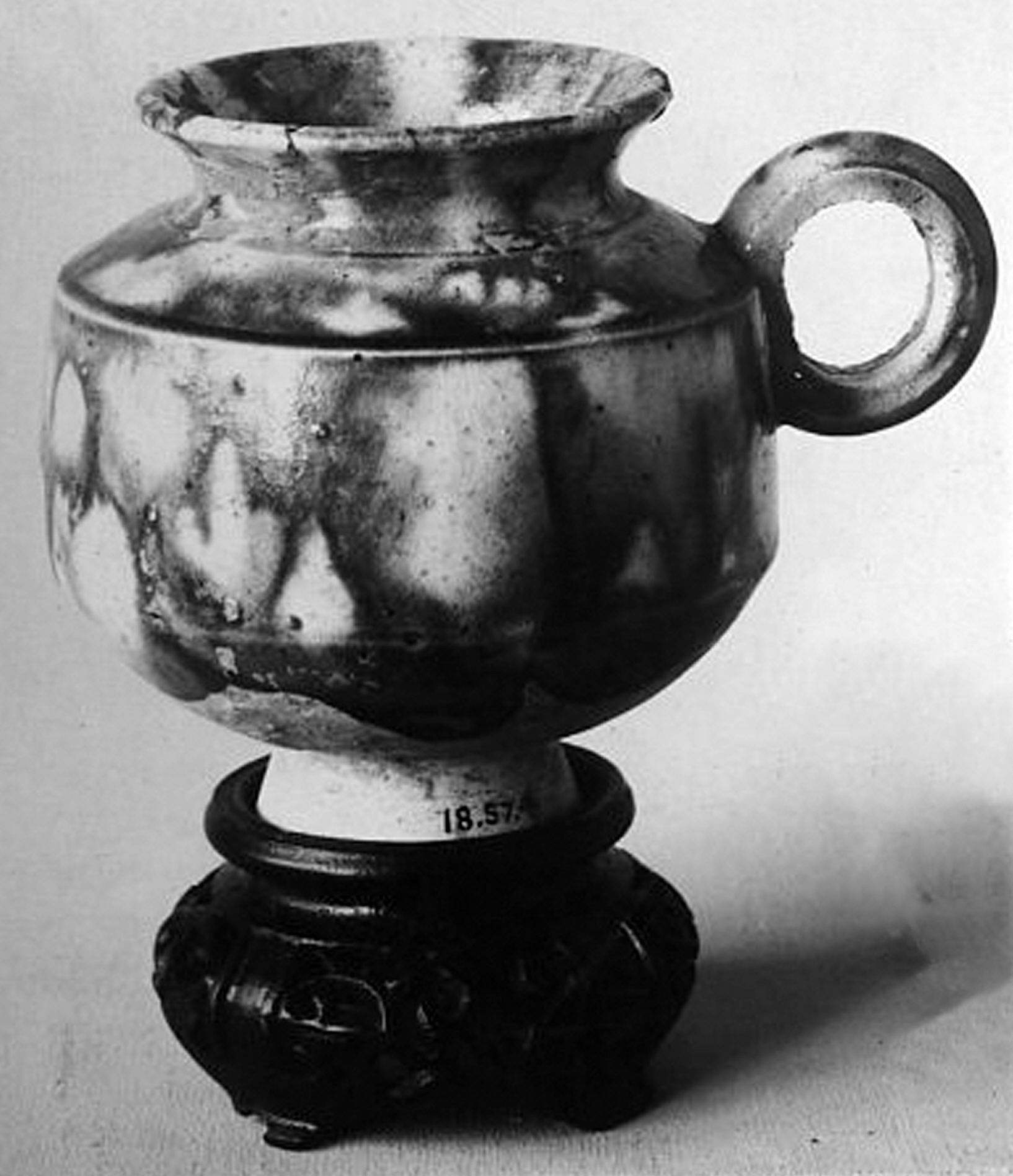 Ancient Single-handled Ceramic Cup
